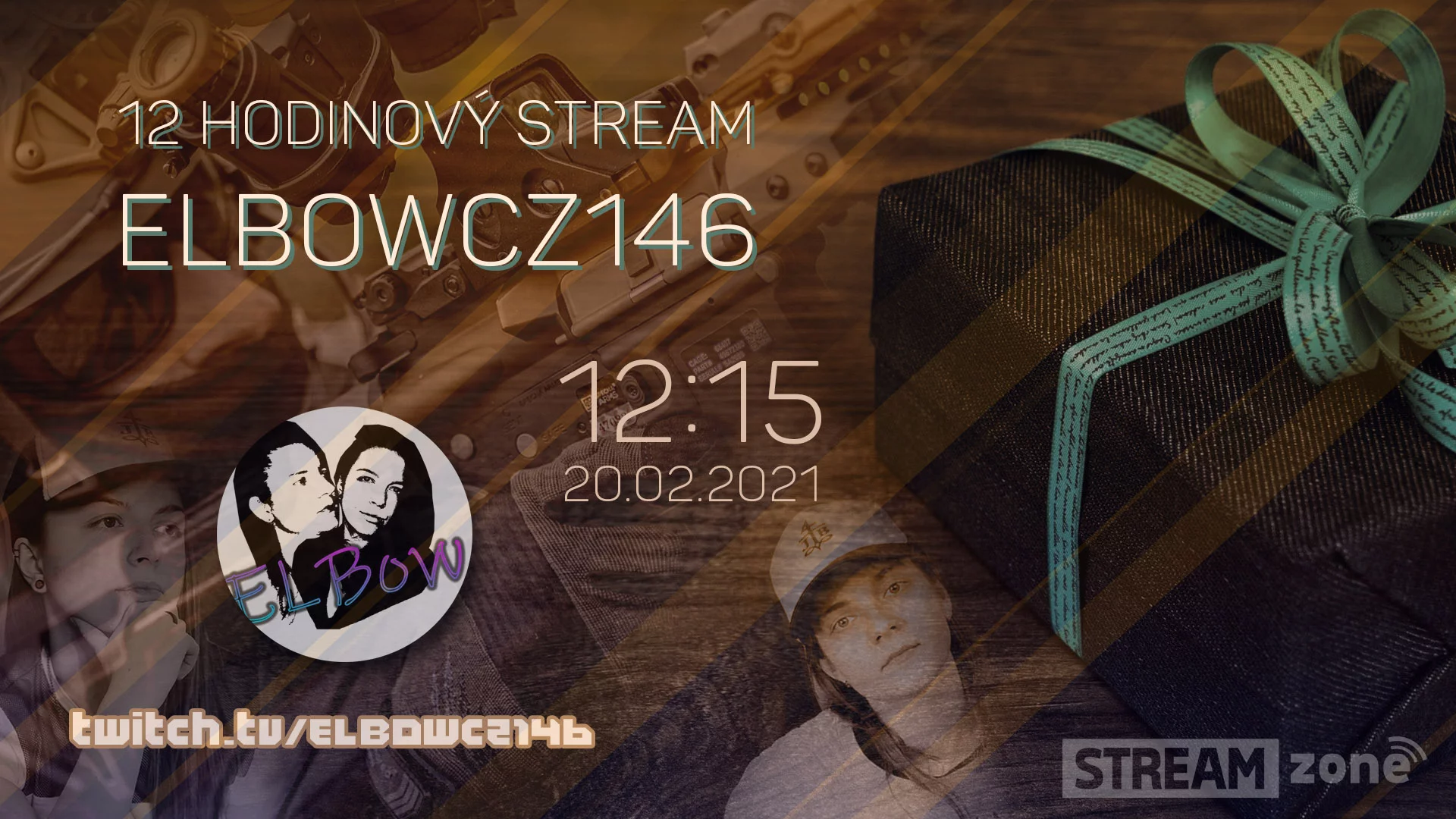 12ti hodinový stream ElbowCZ146
